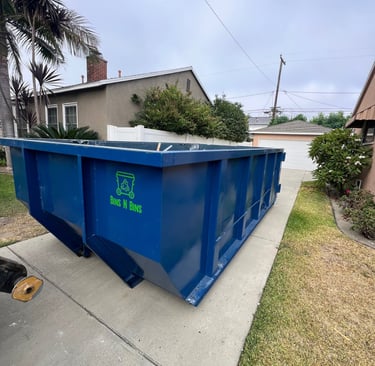 15 cubic Yard Dumpster