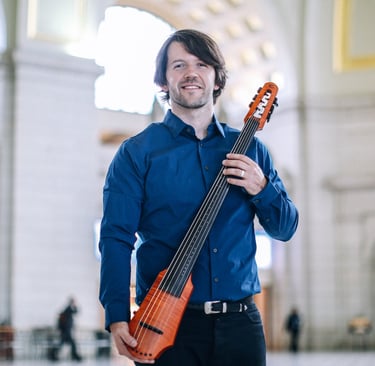 cellist and composer Wytold (credit: City Paper)