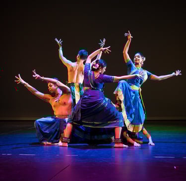 Prakriti Dance performs on stage