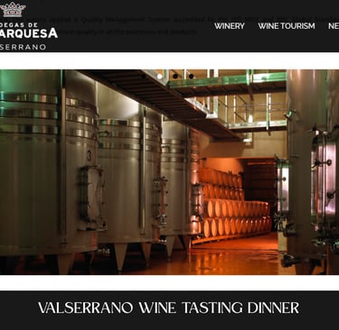 Valserrano Wine Tasting Dinner