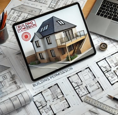 Planning permission approved for home extension in Guildford