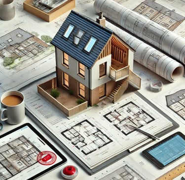 3D Visualization & Concept Design with a house model
