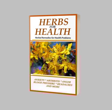 a book cover of herbs