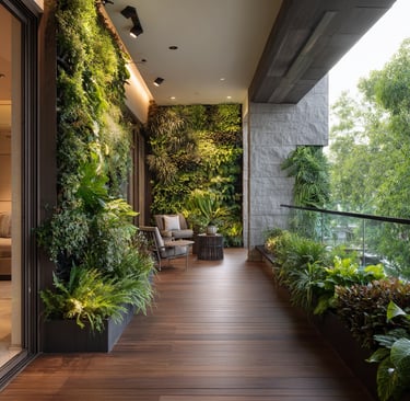 Balcony Garden, urban garden, vertical wall, garden layout, HDB, Apartment balcony