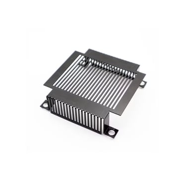 welded aluminum device housing