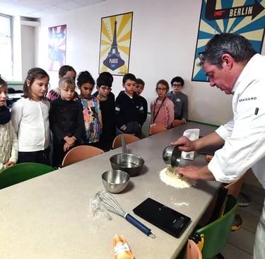 t si l'éducation à l'alimentation entrait dans le programme scolaireeureux"