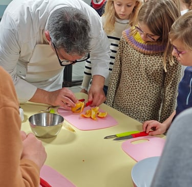 Comment lever des suprêmes d'orange, CE2