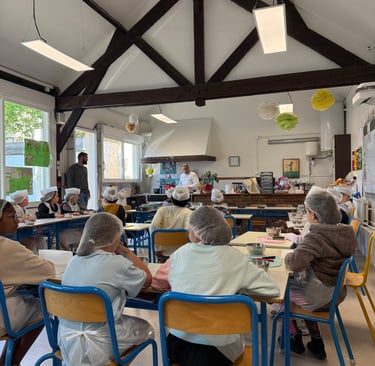 Atelier cuisine dans les ecoles