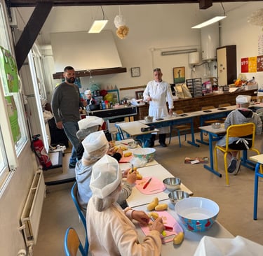 Atelier cuisine dans les écoles 