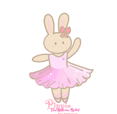 Pippin the Ballerina Rabbit doing ballet cute mindfulness kids with The Rabbit's Secret