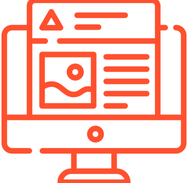 a computer monitor screen displaying a picture of a monitor screen displaying a picture of a