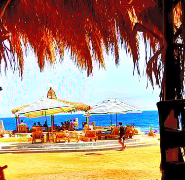 egypt beach swimming pool