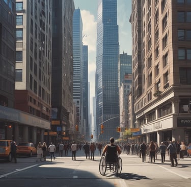 Smart thermostat controlling home climate with a sleek interface