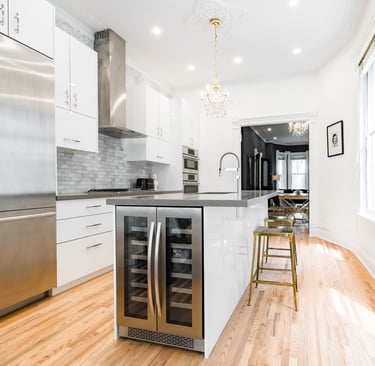 custom kitchen design for a modern Etobicoke home