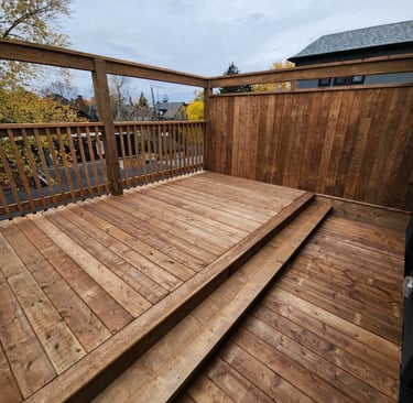 A Custom Toronto Third Story Deck