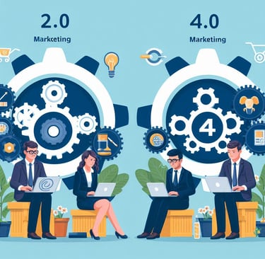 Marketing 2.0 e marketing 4.0