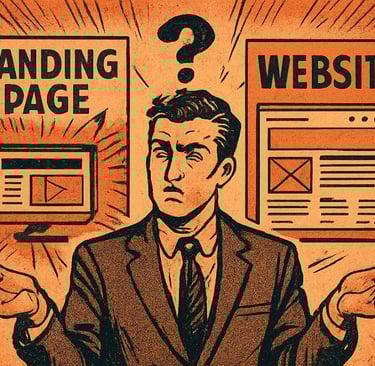 landing page ou site