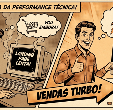 Performance técnica em landing pages