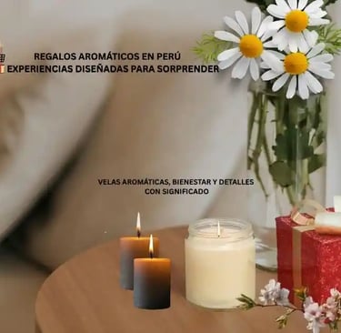 Velas aromáticas, bienestar y detalles con significado
