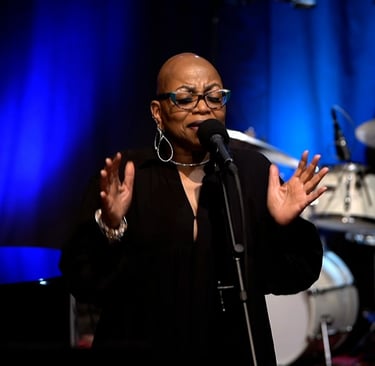 Tiya! getting into the song.