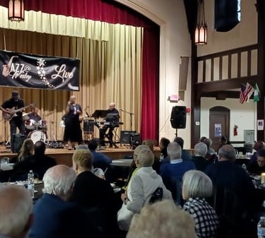 Tiya! sings at Jazz@Wesley, a monthly jazz program located in NW Washington, DC.
