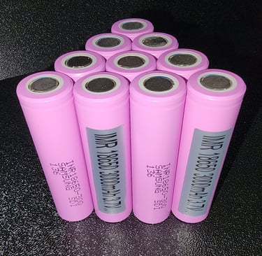 18650 rechargeable lithium ion batteries