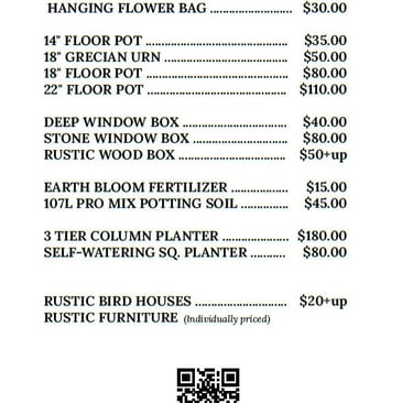Prices 2026