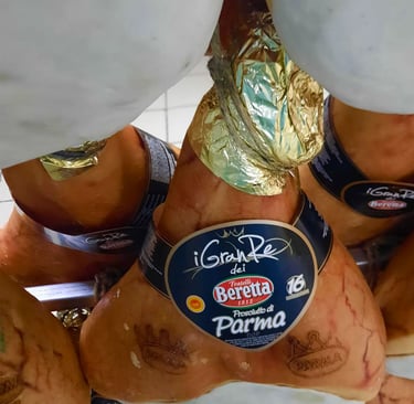 prosciutto di parma from beretta italy