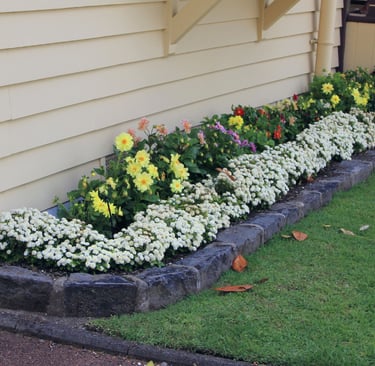 flowerbed design installs ok