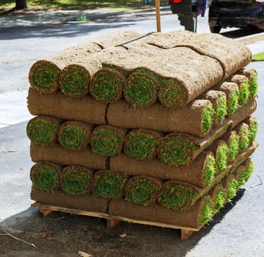 sod installation oklahoma by Matias Landscaping