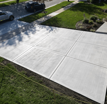 concrete slab installation
