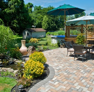 patio paver design and installation