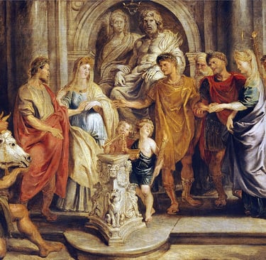 pintura de constantino el grande
