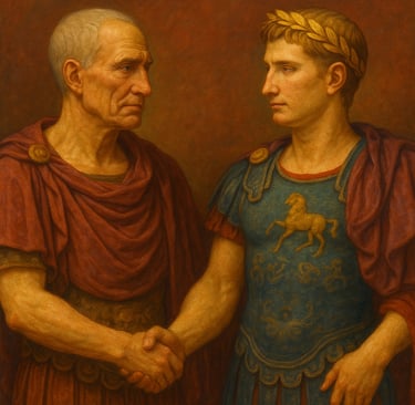 cesar y augusto