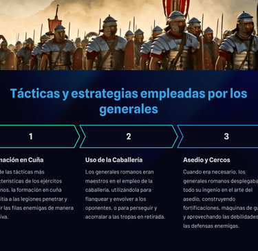 tacticas y estrategias de los generales