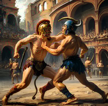 combate gladiadores