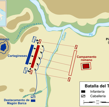 batalla de trevia