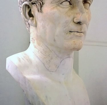 busto de julio cesar
