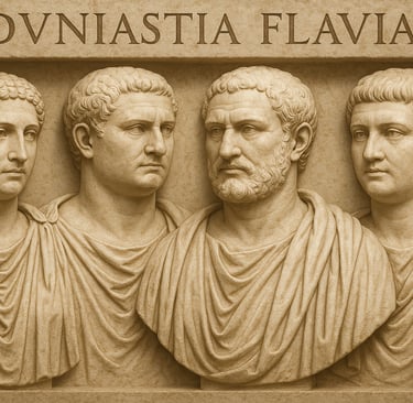 dinastía flavia