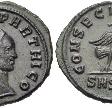 antoniniano postumo de Caro