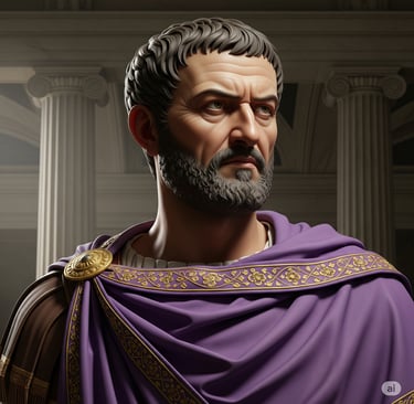 emperador Diocleciano. IA