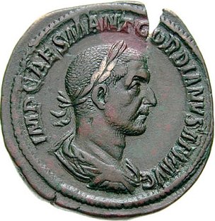 moneda de gordiano I