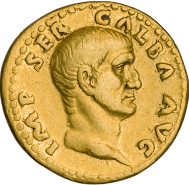 AUREO DE EMPERADOR GALBA