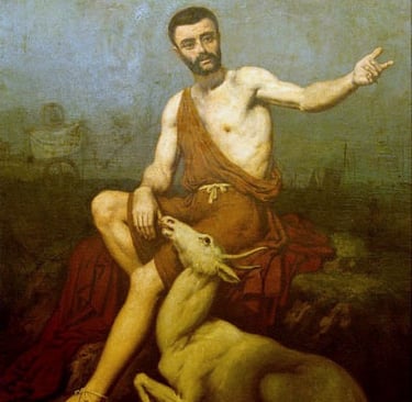 Sertorio y la cierva