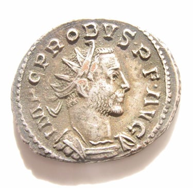 moneda con imagen de Probo