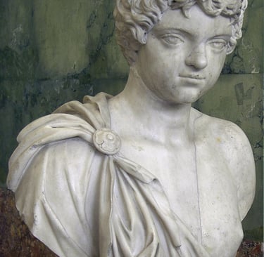 busto de un joven caracalla
