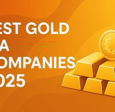 best gold IRA companies 2025