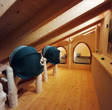 neuer Sauna-Ruhebereich der ERZALM