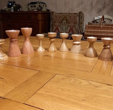 La ronde des bougeoirs - essences diverses