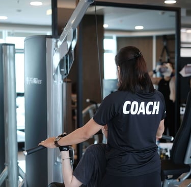 Fitness with Coach is better at Fitzone Medan